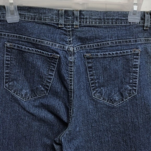 Gloria Vanderbilt Blue Jeans Size 16P Stretch - Picture 5 of 6